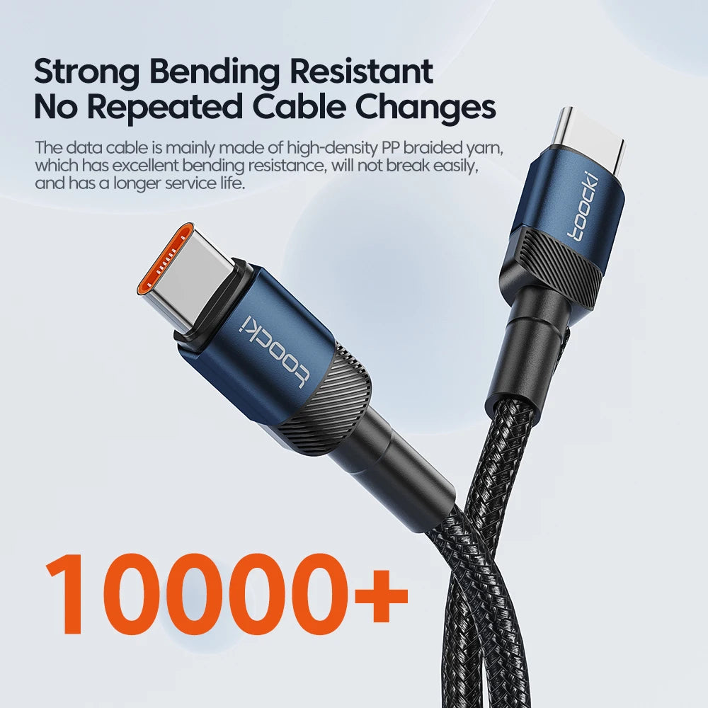 ⚡ Toocki 100W USB-C Fast Charging Cable