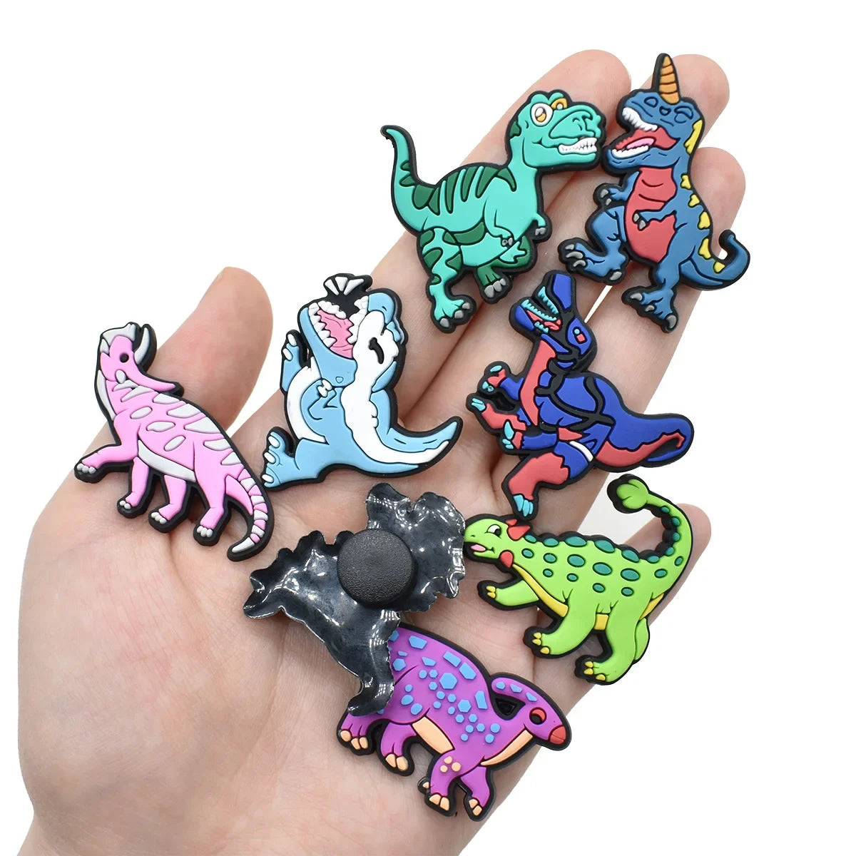 Dinosaur Shoe Charms