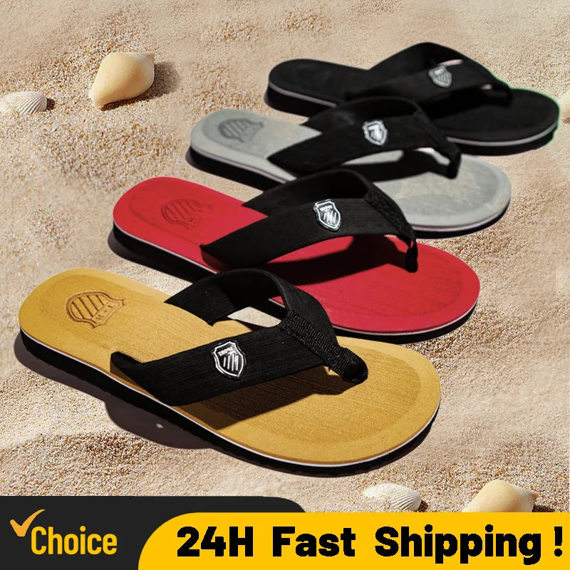 Men's Casual Beach Flip-Flops