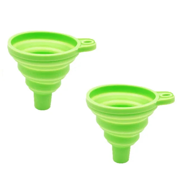 🛢️ Foldable Silicone Car Funnel