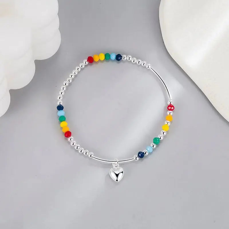 🌸 Zircon Flower Alloy Bracelet