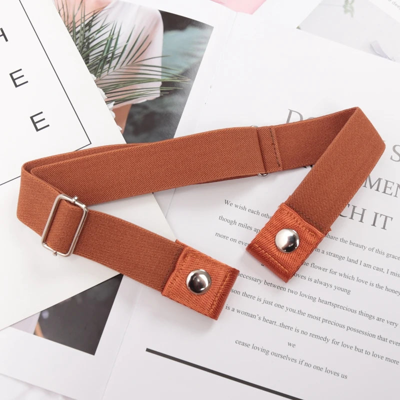 Buckle-Free Stretch Elastic Belt