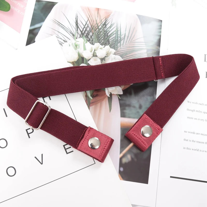 Buckle-Free Stretch Elastic Belt