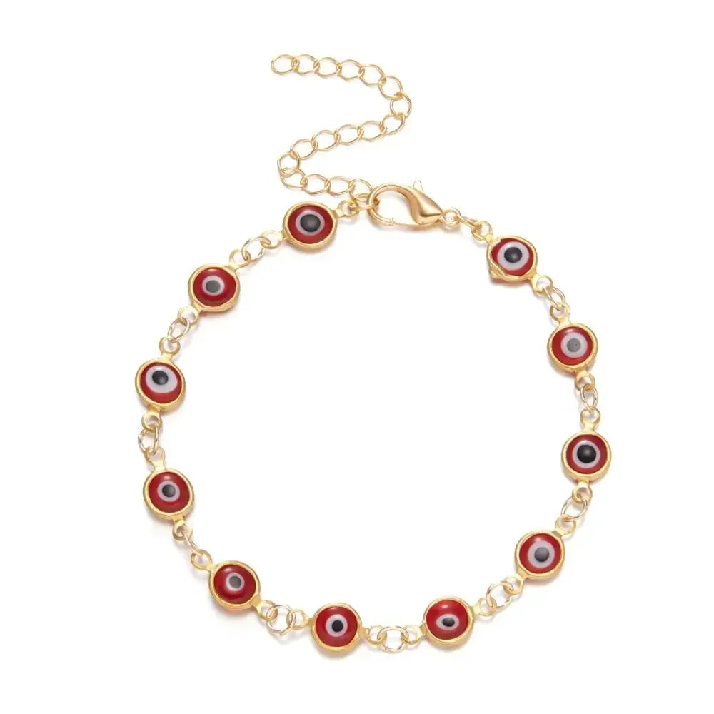 Evil Eye Red String Bracelet