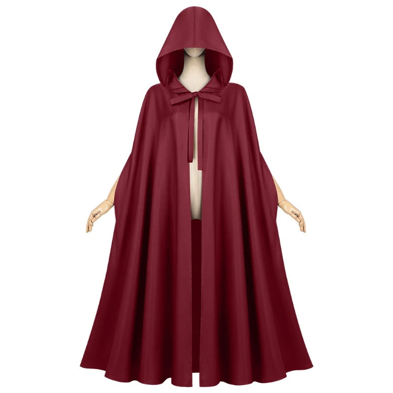 Unisex Medieval Hooded Cloak