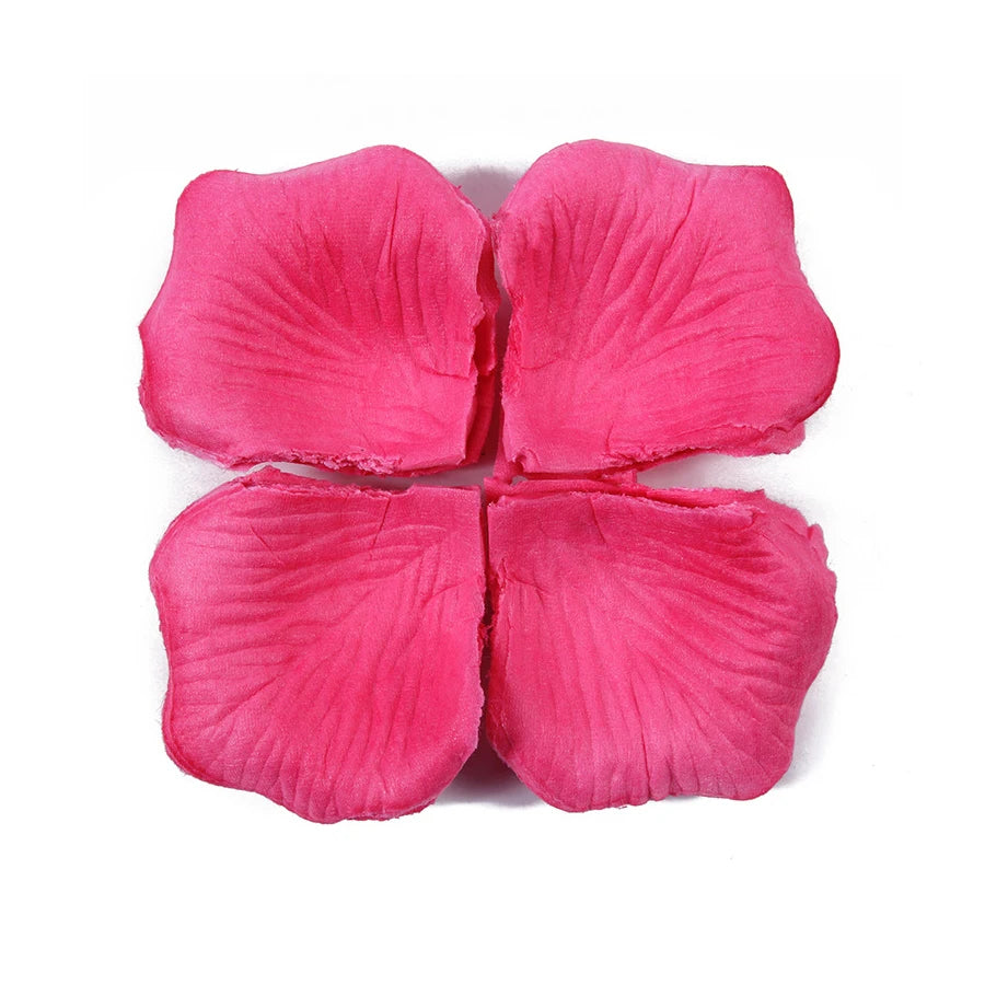 Silk Rose Petals – 100 Pcs