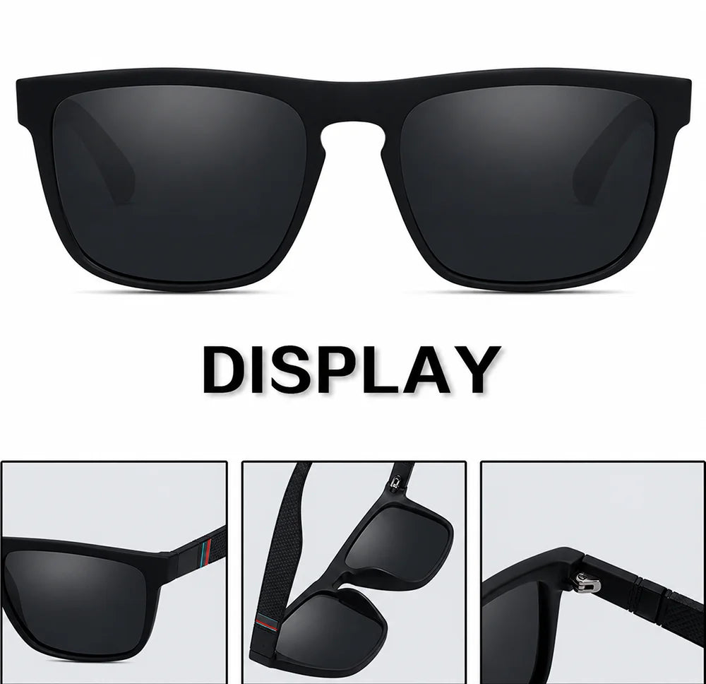 Polarized Square Sports Sunglasses