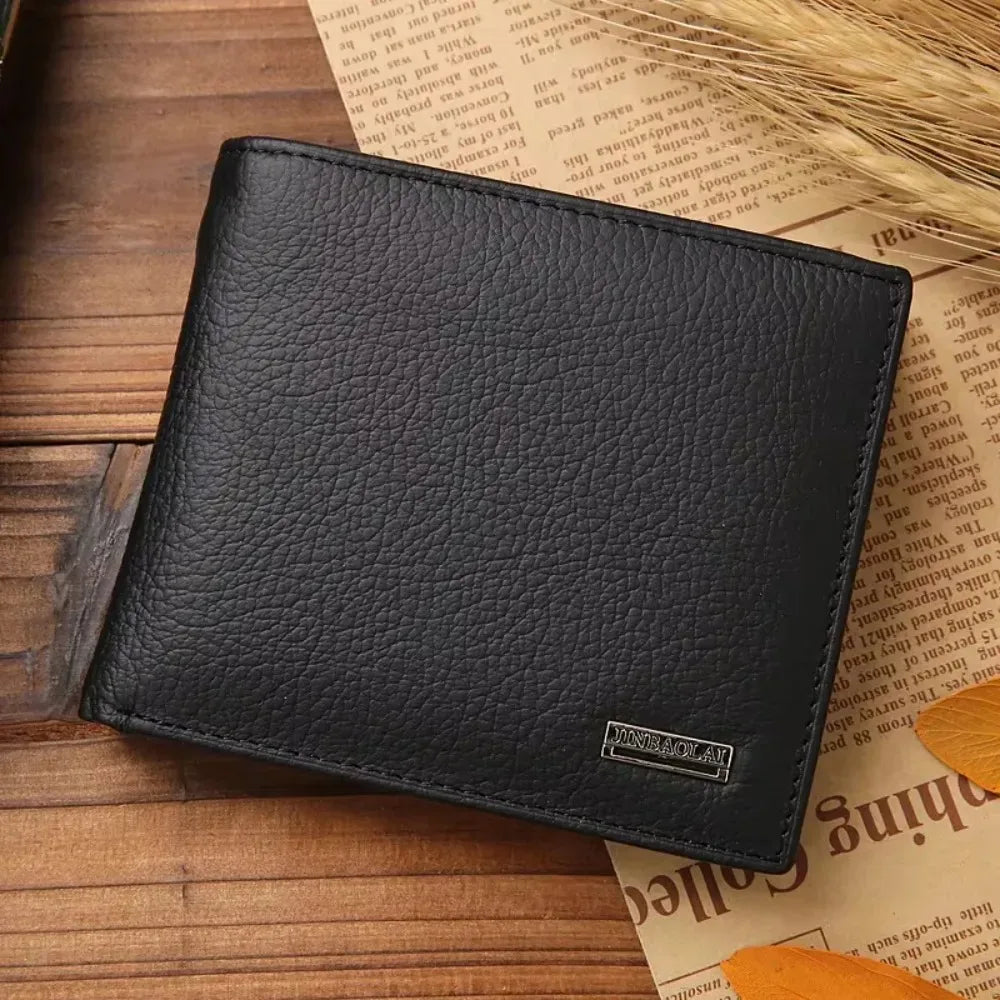 Genuine Cowhide Men's Wallet