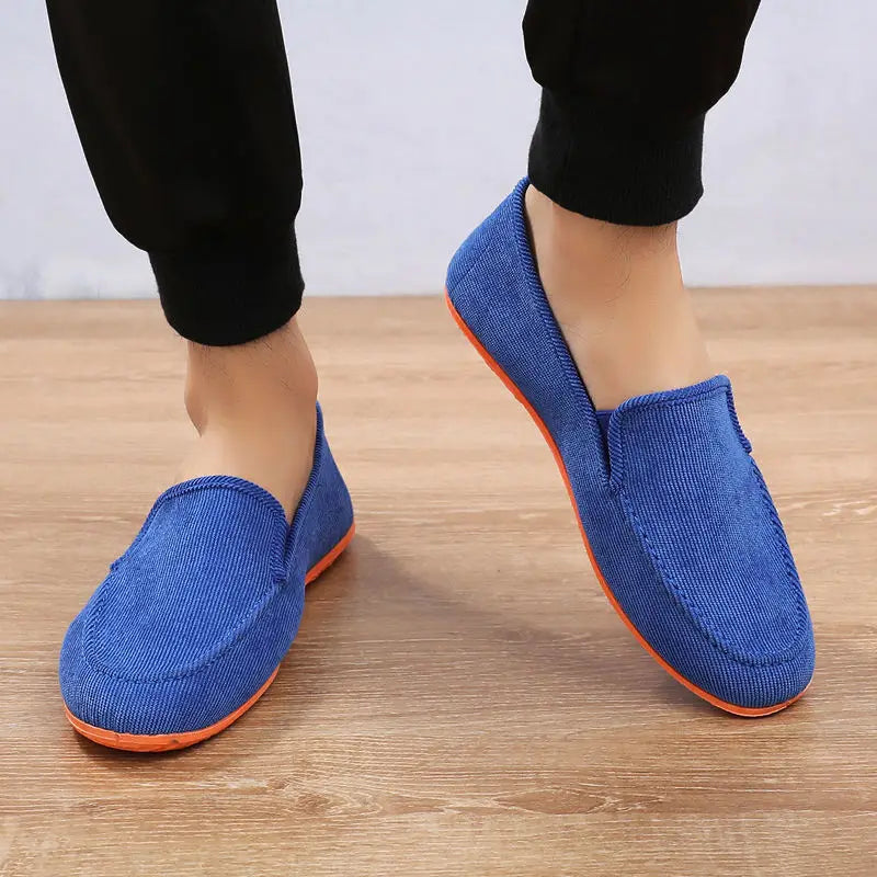 Men's Canvas Slip-On Loafers
