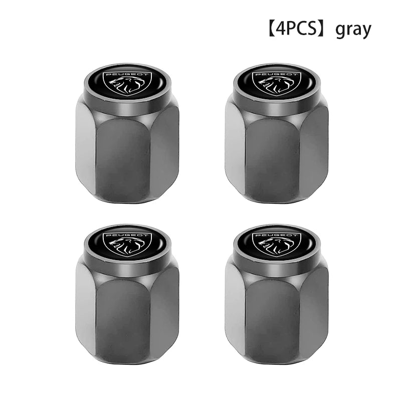🚗 Aluminum Tire Valve Caps
