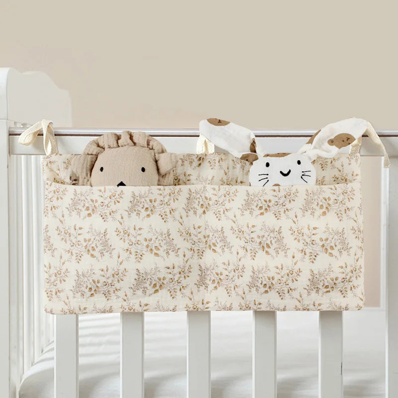 Muslin Crib & Stroller Organizer