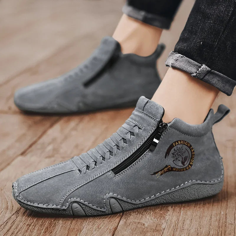 Men's Zip Casual Shoes