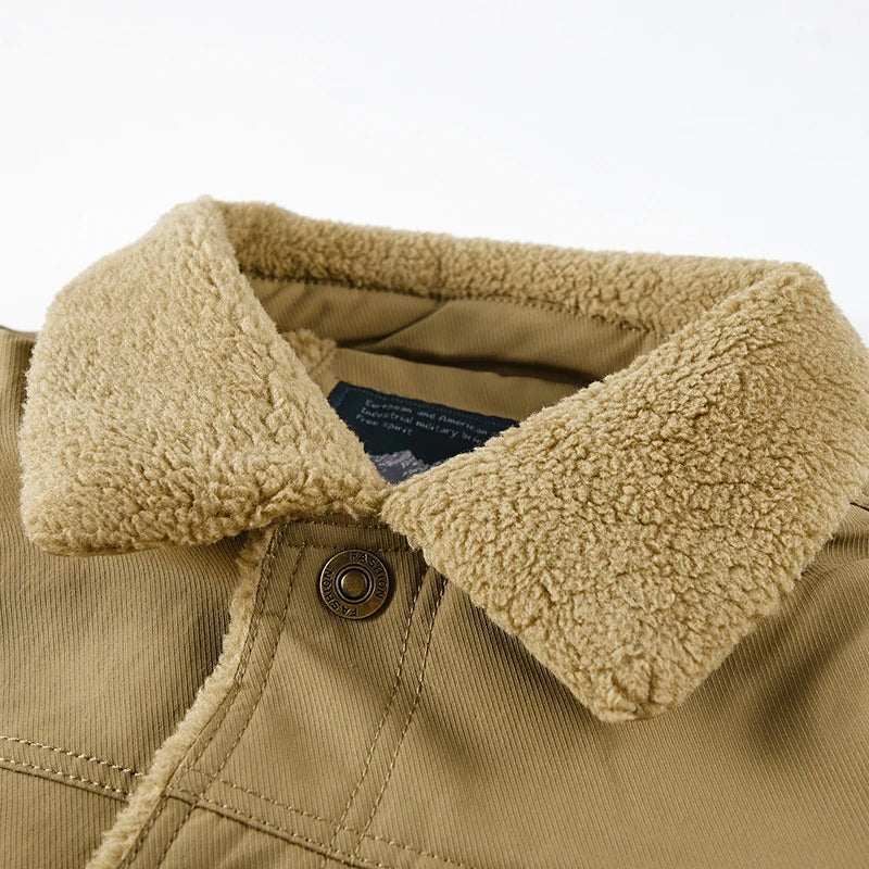 Men's Fleece-Lined Winter Parka