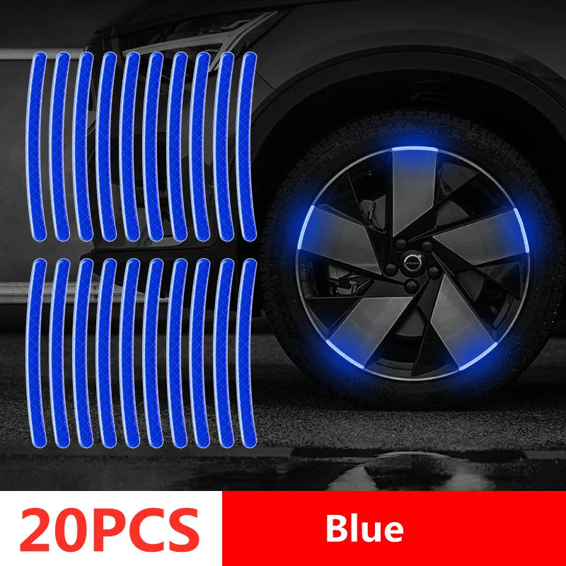 🚗 Reflective Safety Warning Stickers