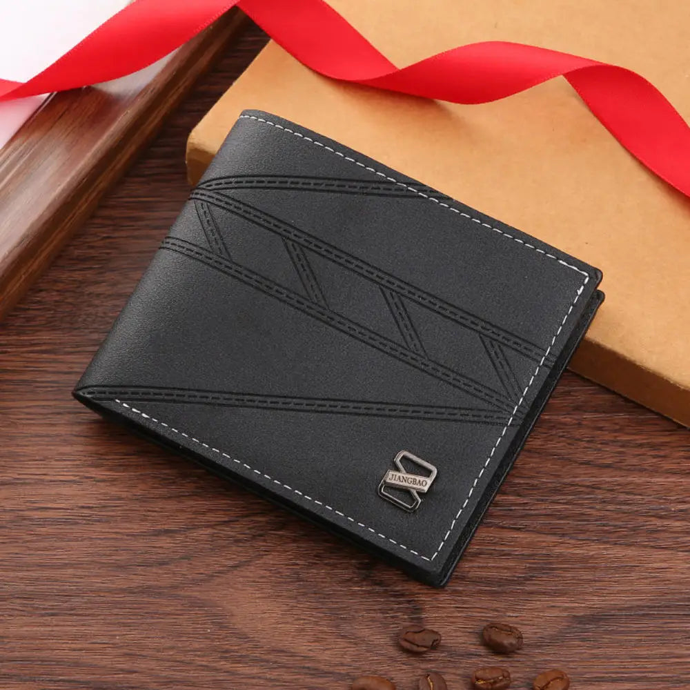 Lychee Texture Men's Wallet