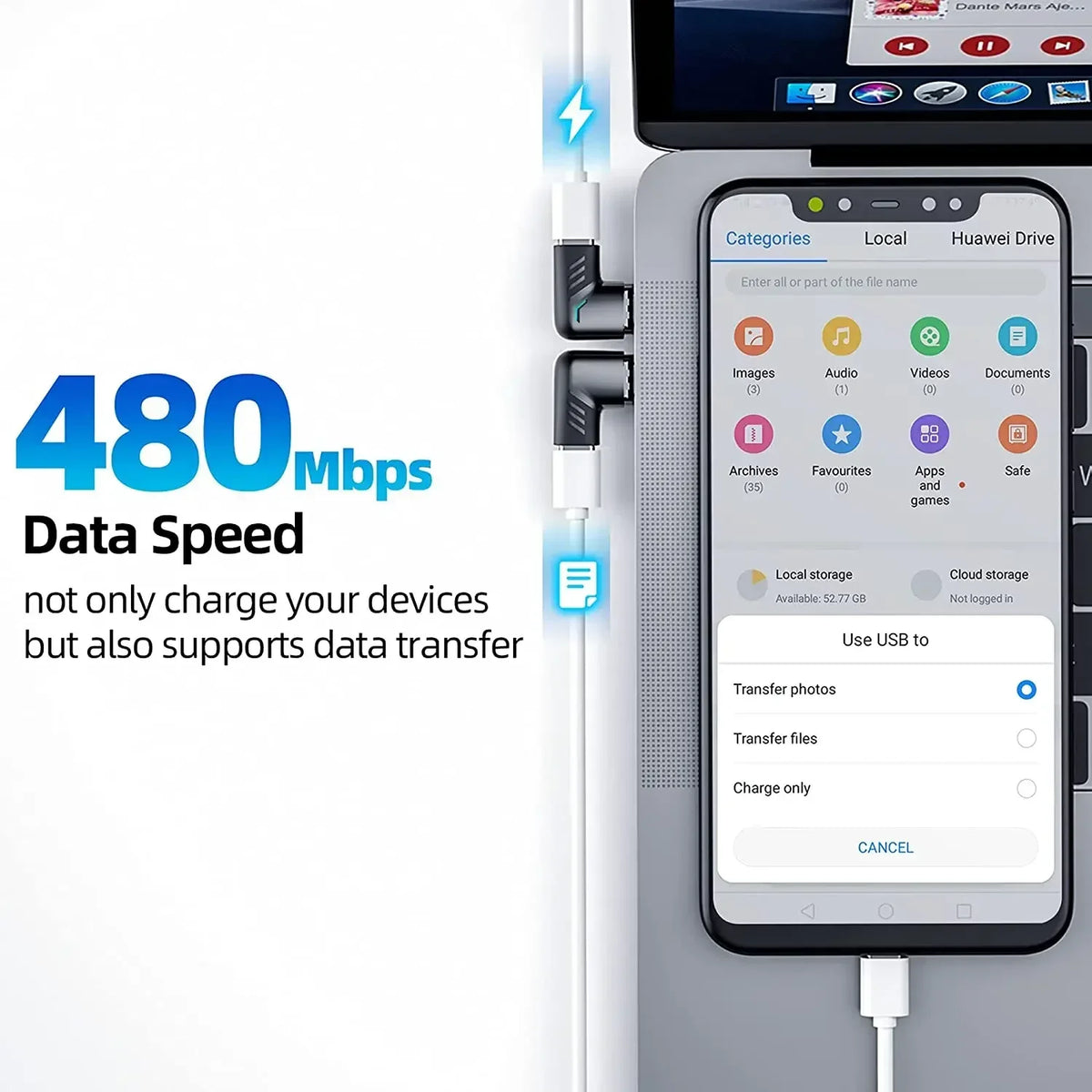 🧲 120W USB-C Magnetic Adapter
