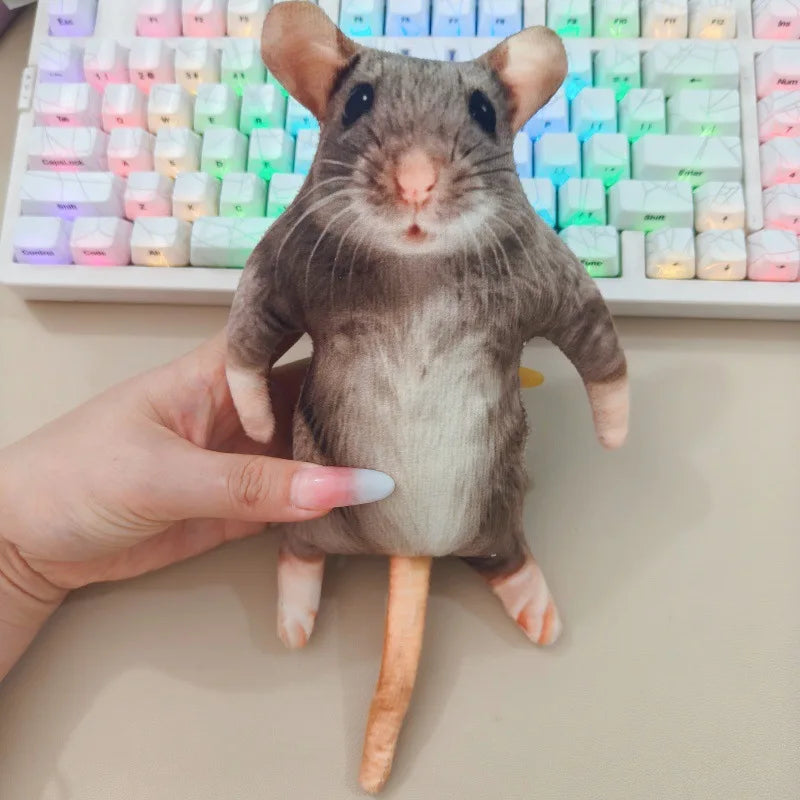 Bendable Mouse Plush Doll