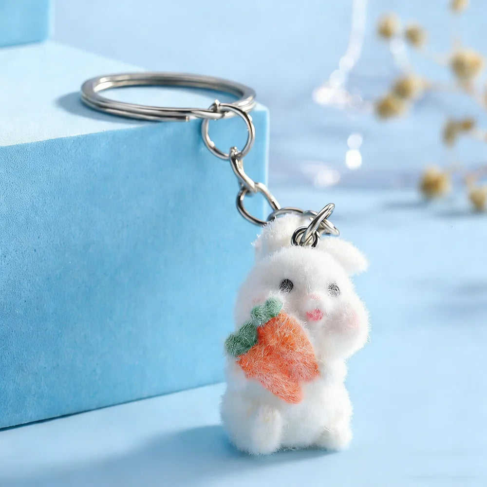 Fluffy Animal Keychains