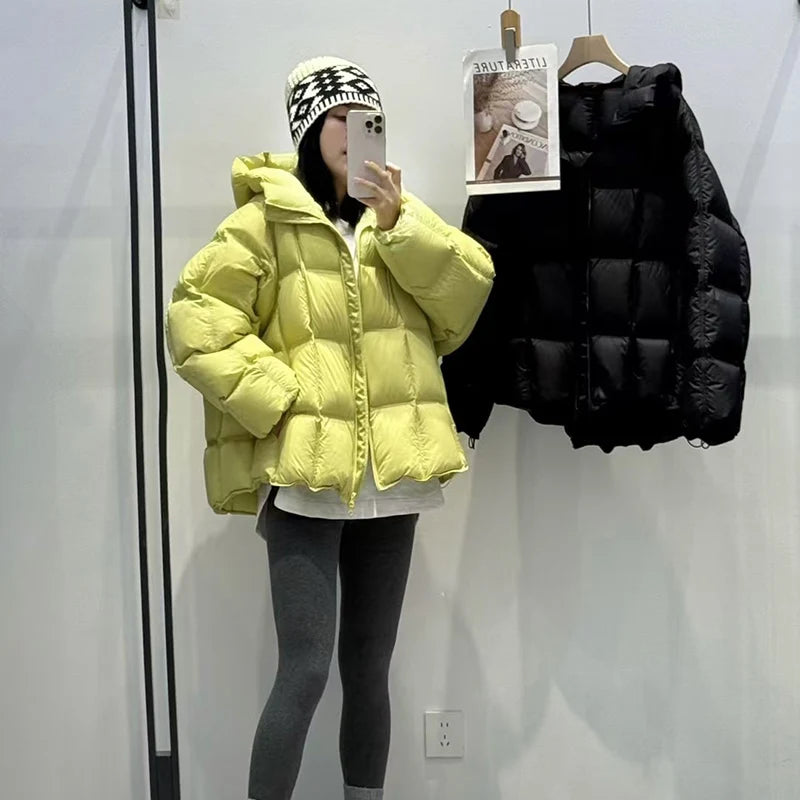 Women's Oversized Light Down Jacket