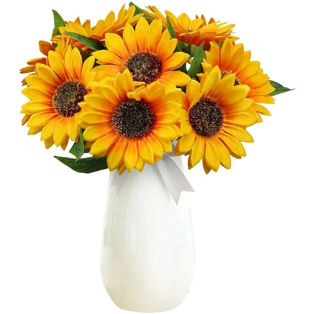 7-Head Silk Sunflower Bouquet