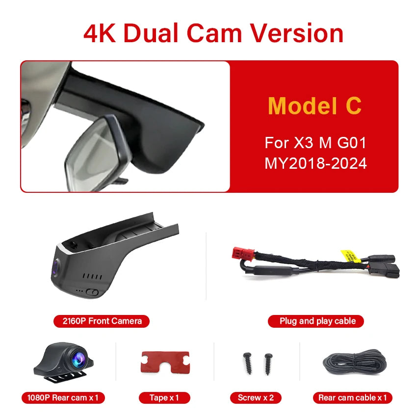 📸 Plug & Play Dash Cam for BMW