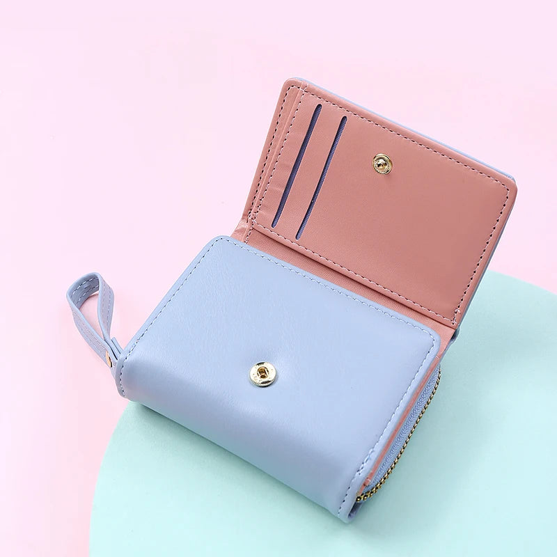 Women's Small Wallet with Coin Pocket