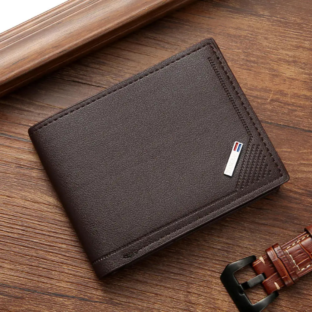 Lychee Texture Men's Wallet