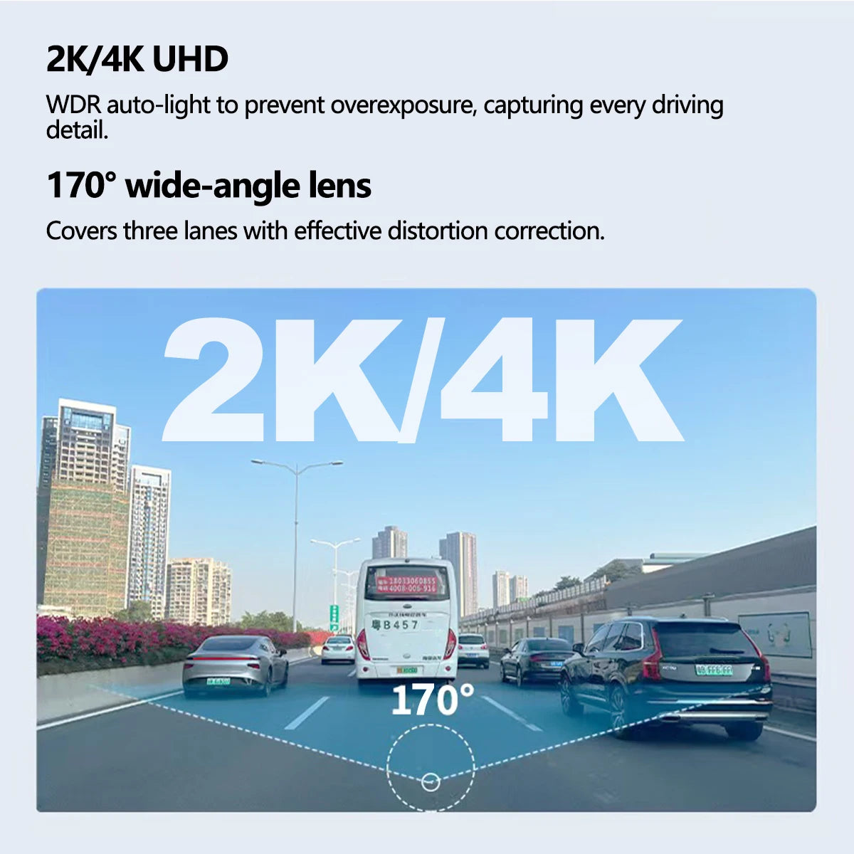 🖤 Mini 4K Dash Cam
