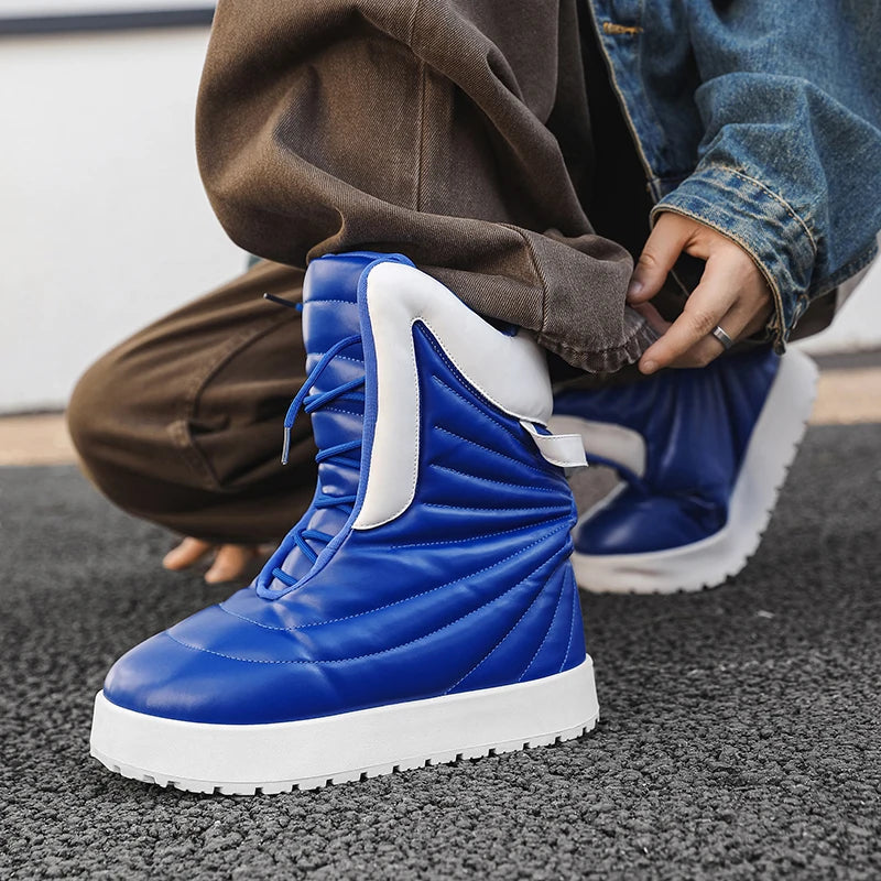 Men's Plush Winter Sneakers