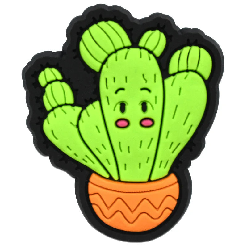 Cactus Shoe Charms
