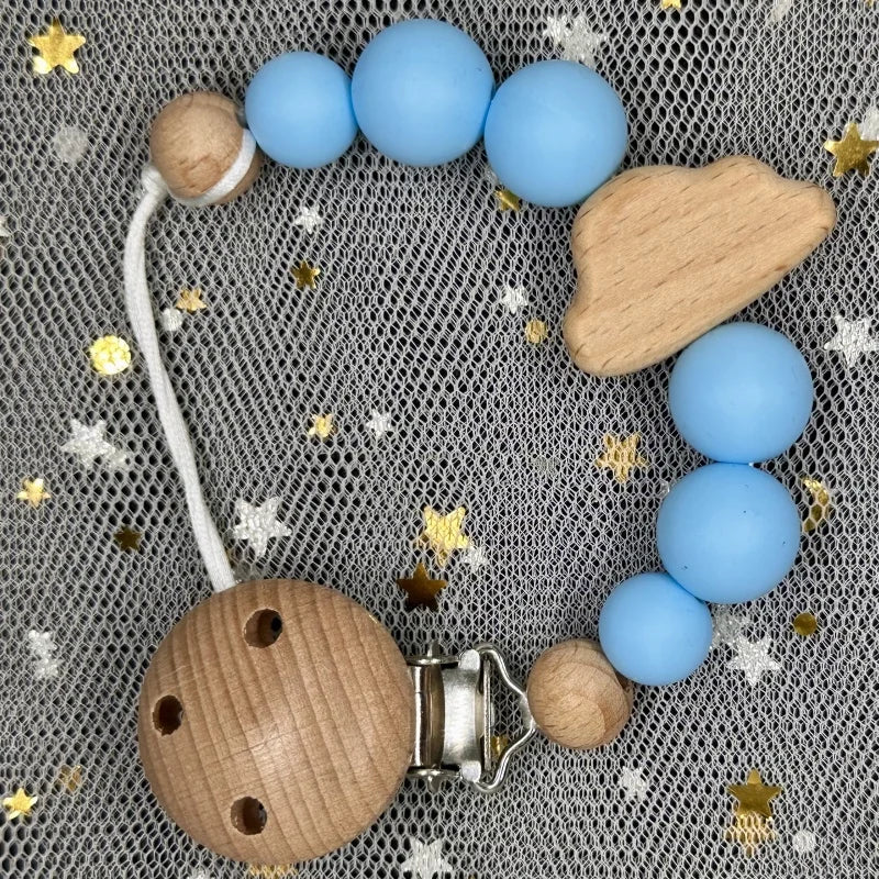 Personalized Name Pacifier Clip