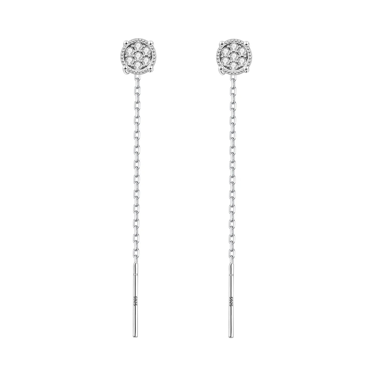 925 Silver 18K Gold Knot Stud Earrings