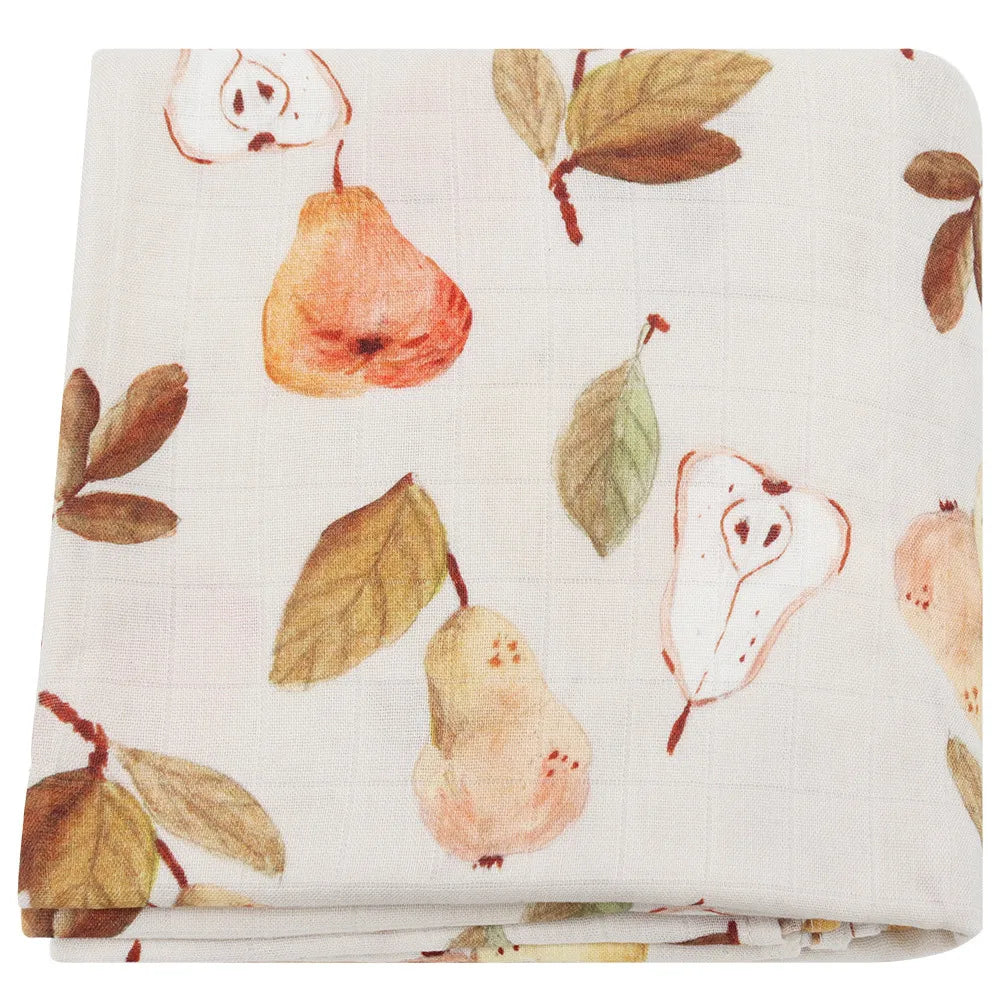 Bamboo Muslin Baby Swaddle Blanket 120cm
