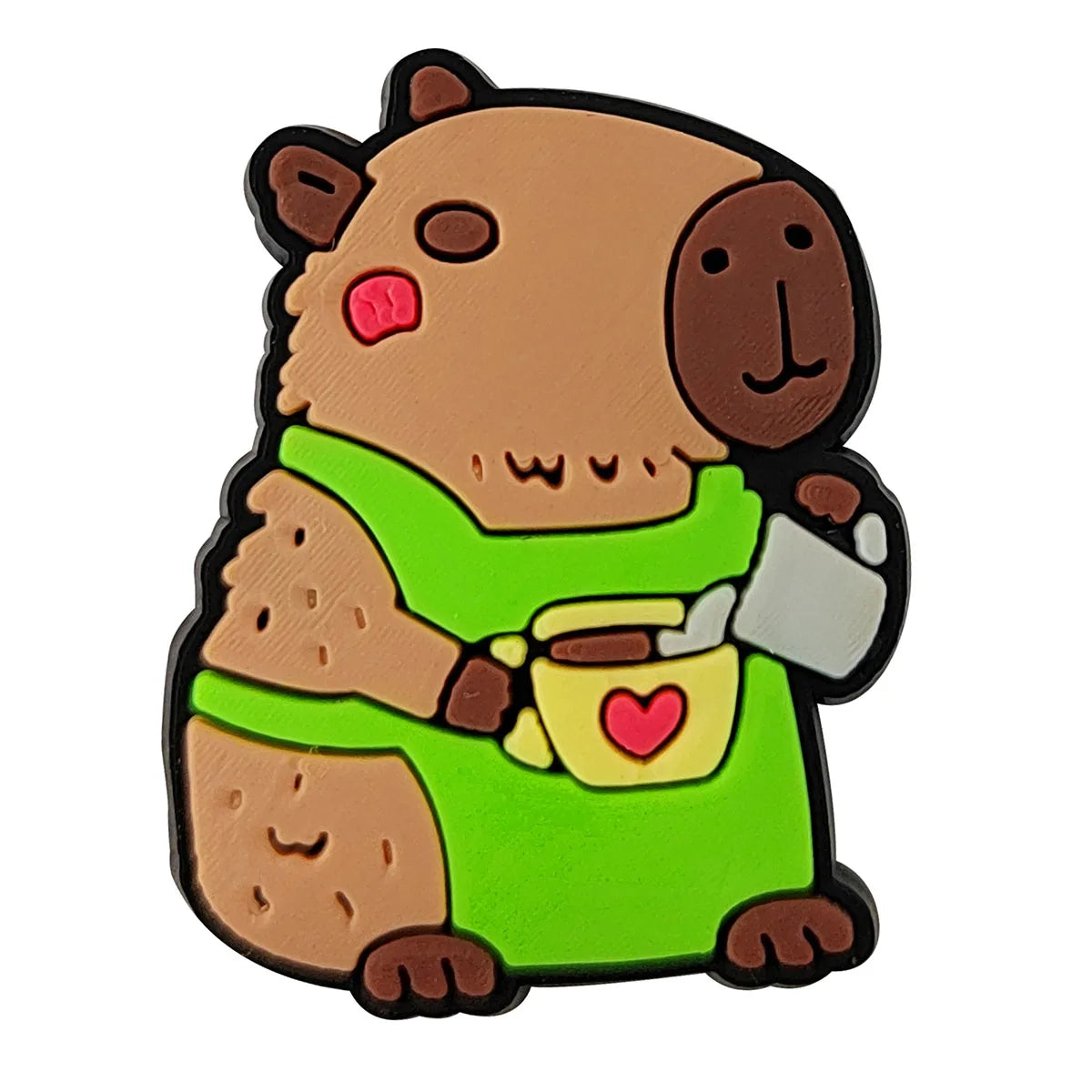 Capybara Shoe Charms