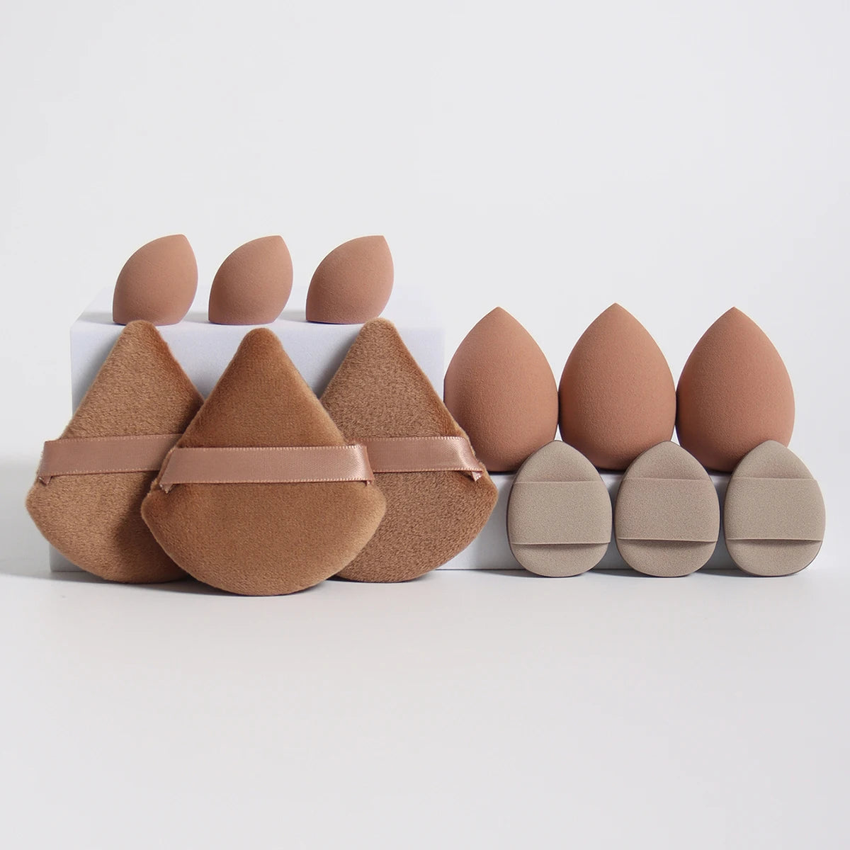 12-Piece Makeup Sponge & Puff Set