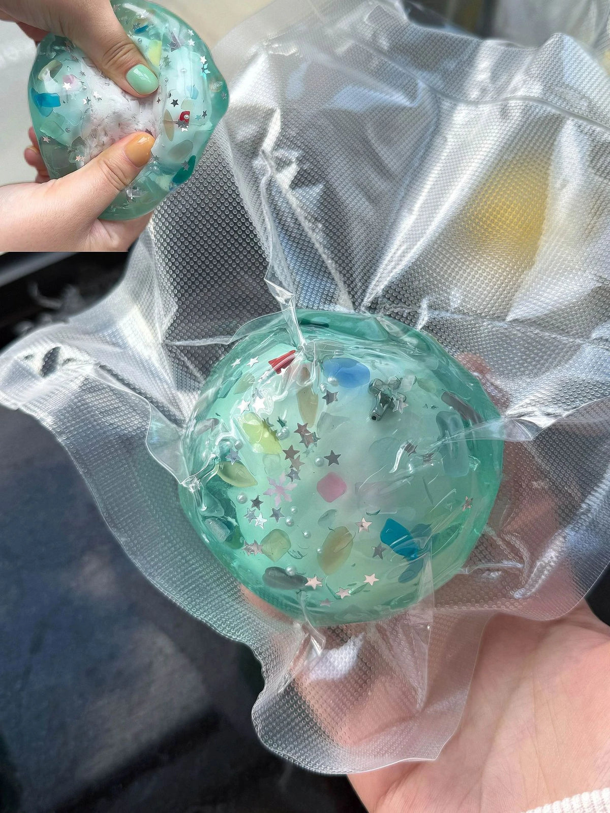 Crunchy Wax Stress Ball