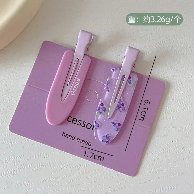 Fruit Hair Bang Clips
