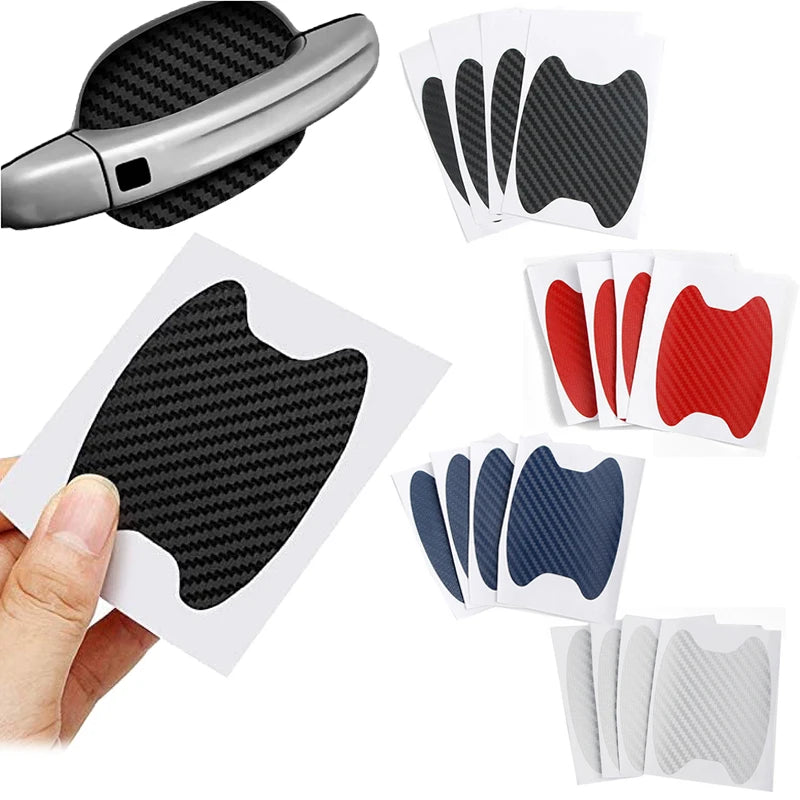 🚗 Carbon Fiber Door Handle Protection Film