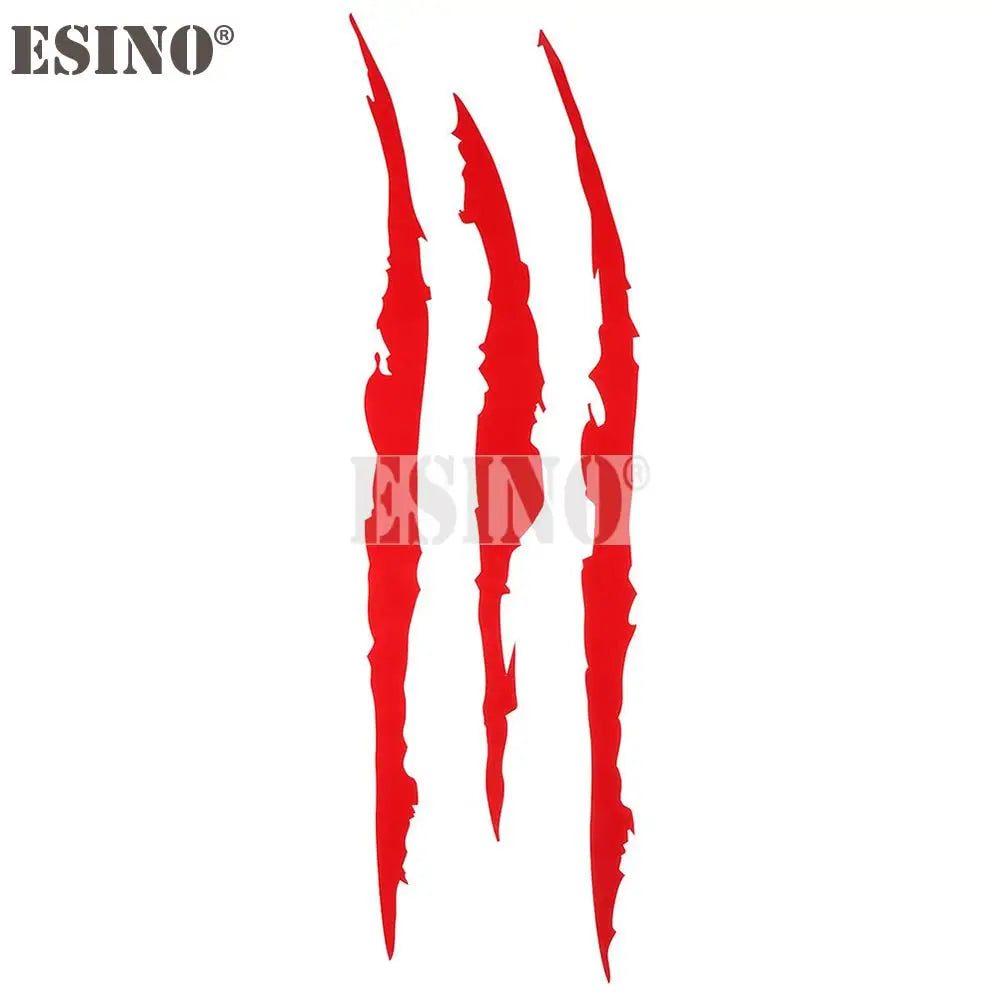 👻 Ghost Claw Scratch Car Sticker