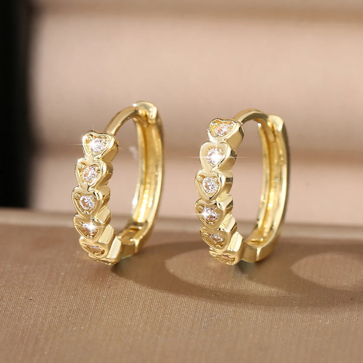 Twisted Hoop Earrings