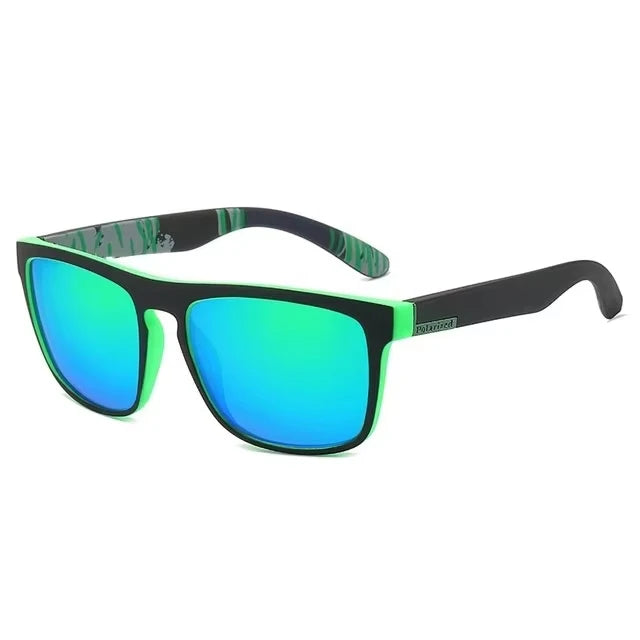 Polarized Retro Square Sunglasses Set