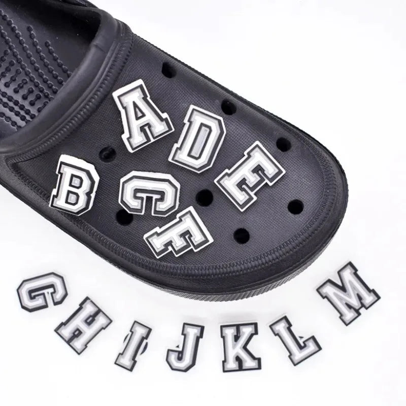 Alphabet Shoe Charms – 26 Letters