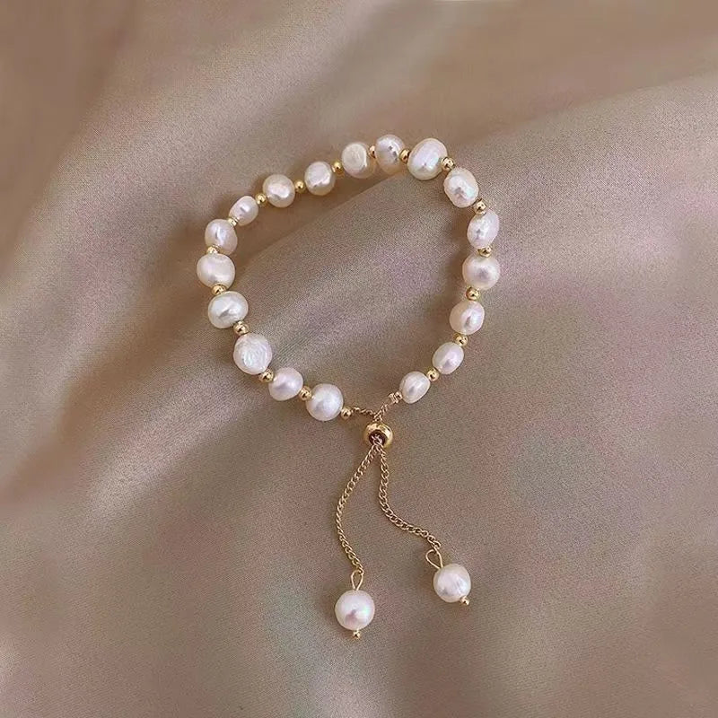 🌸 Zircon Flower Alloy Bracelet