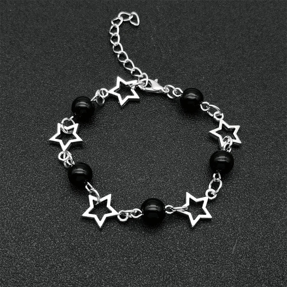 Y2K Star Charm Bracelet