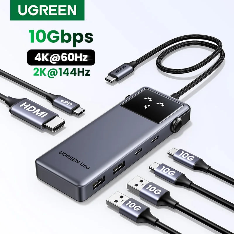 🔌 UGREEN 6-in-1 USB-C Hub