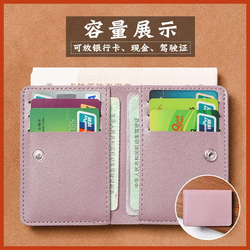 Clasp Coin Purse & Card Holder