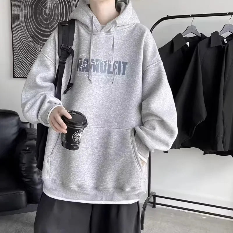 Men's Heavy Fleece-Lined Hoodie