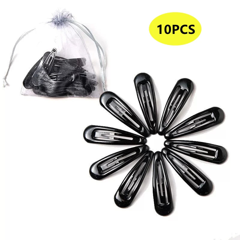 Girls Candy Color Hair Clips Set