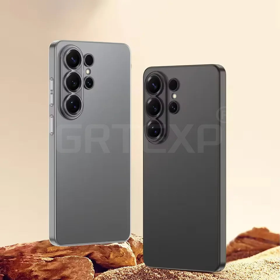 🔲 Ultra Thin Matte Transparent Case