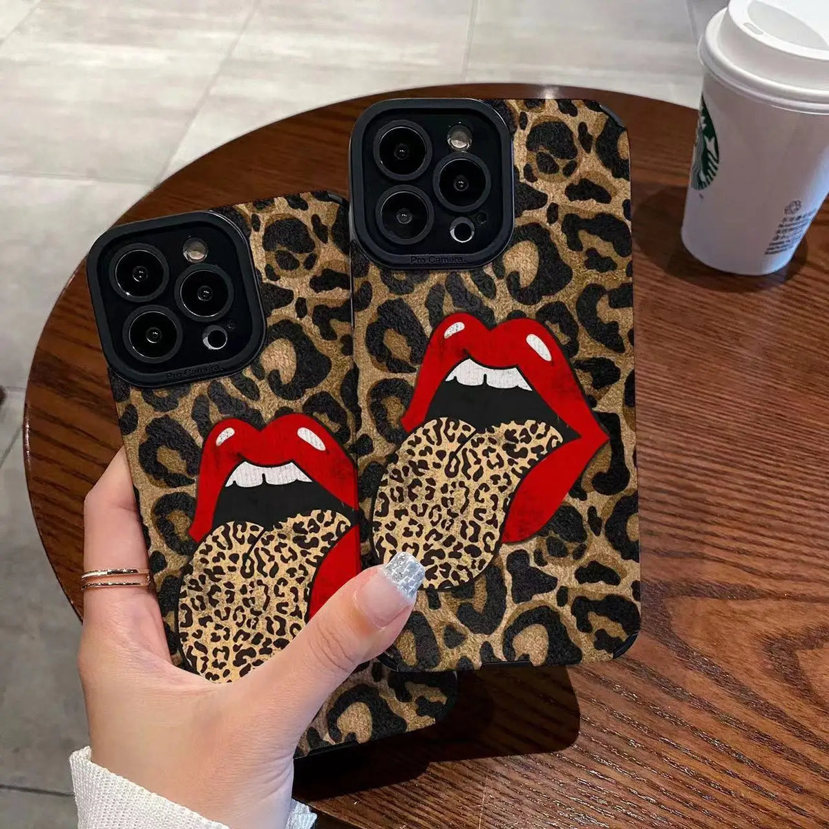 Leopard Print Silicone iPhone Case